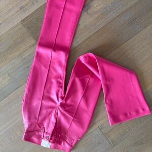 REVICE Pink Pleather Bottoms